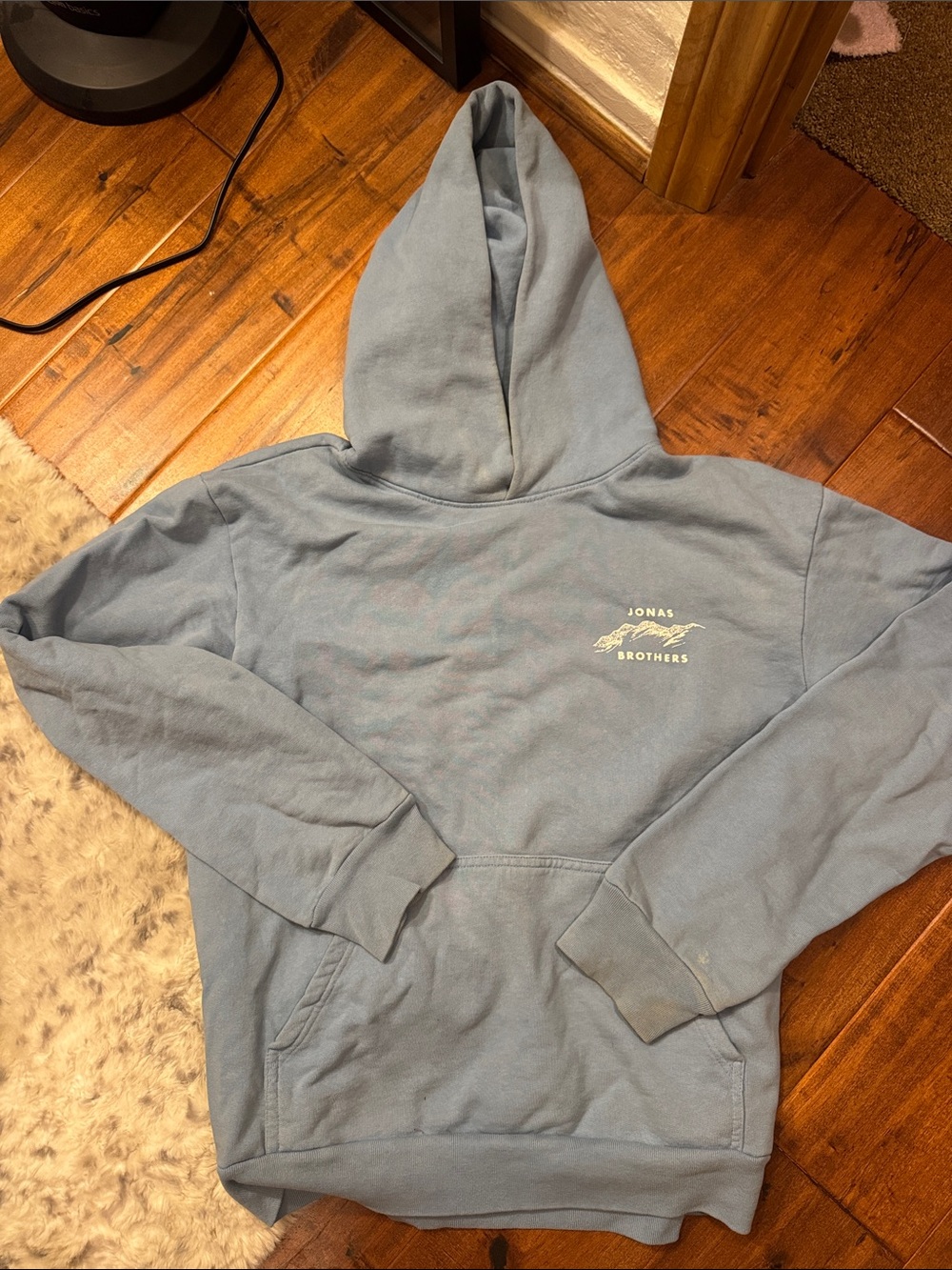 Jonas Brothers Light Blue Pullover Hoodie